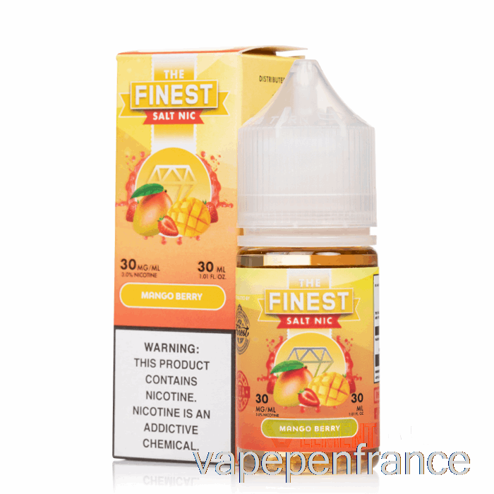 Baie De Mangue - La Meilleure édition De Fruits Sel Nic - 30 Ml 30 Mg Stylo Vape